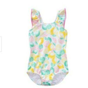 Girls citrus print swimsuit NWTS Retail $34